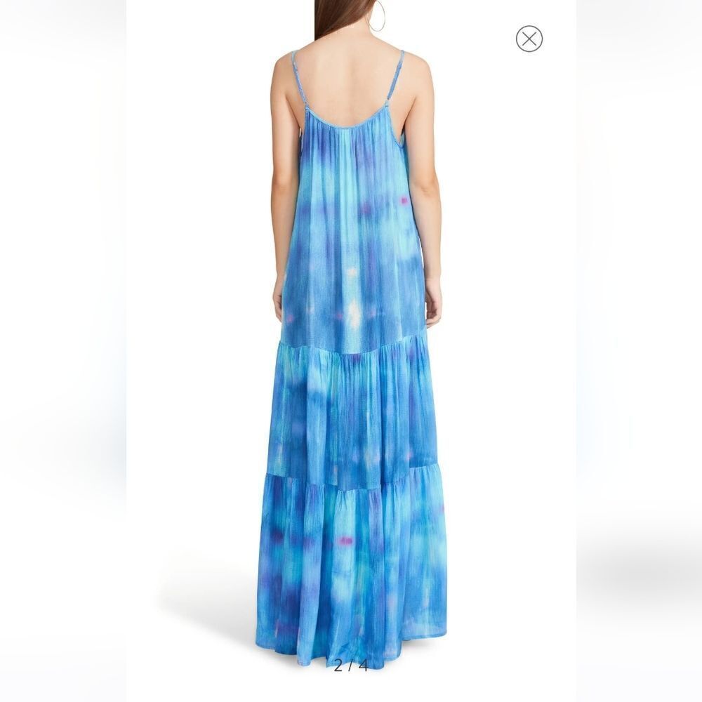 BB Dakota Water Goddess Dress Amparo  Blue - Picture 3 of 8
